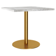 Gold Halo Cafe Table